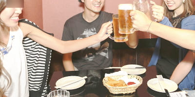 バンケットサービス中